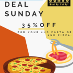 Family deal sunday – Pizza and Pasta