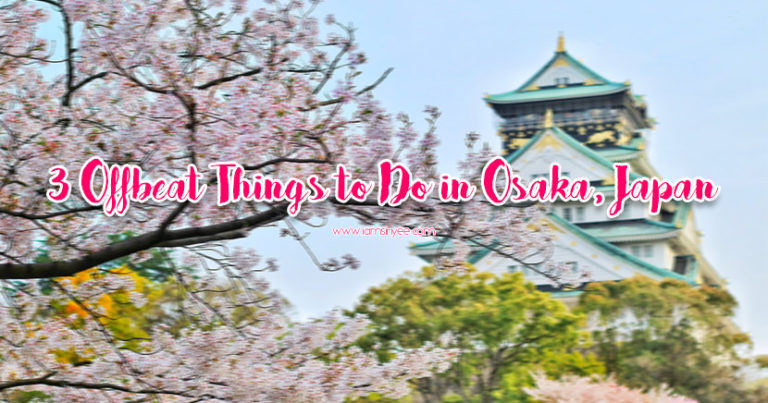 3 Offbeat Things to Do in Osaka, Japan